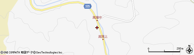 愛知県岡崎市大高味町（日陰）周辺の地図