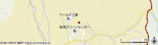 京都府亀岡市東別院町小泉（桜塚）周辺の地図