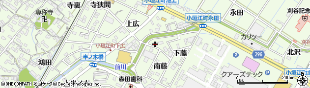 愛知県刈谷市小垣江町永田44周辺の地図