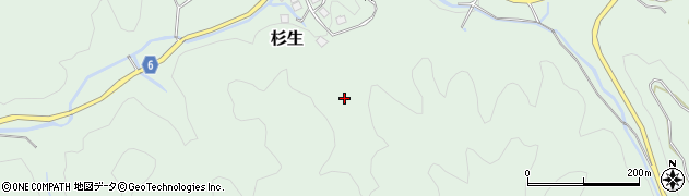大阪府高槻市杉生千ケ谷10周辺の地図