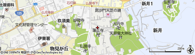 静岡県伊東市芝町12周辺の地図