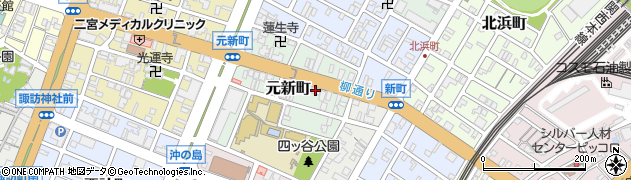 中電興業株式会社　四日市営業所周辺の地図
