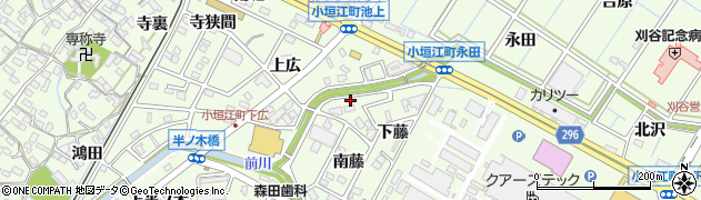 愛知県刈谷市小垣江町永田42周辺の地図