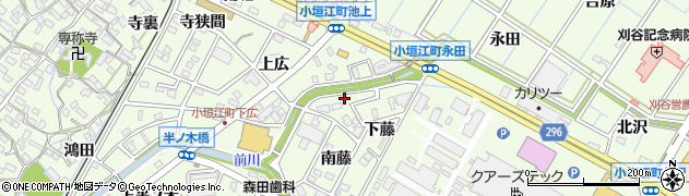 愛知県刈谷市小垣江町永田40周辺の地図