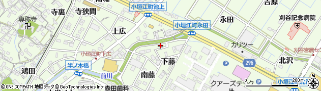愛知県刈谷市小垣江町永田39周辺の地図