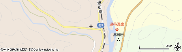 愛知県新城市豊岡（地蔵元）周辺の地図