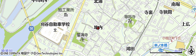 愛知県刈谷市小垣江町（地内）周辺の地図