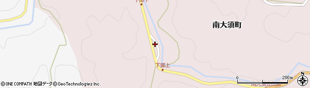 愛知県岡崎市南大須町（下沢）周辺の地図