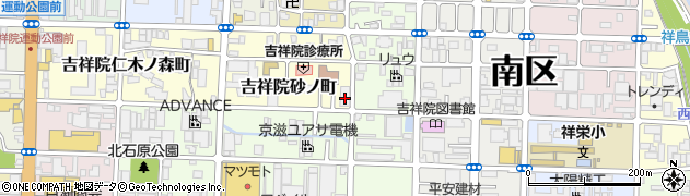 京都市吉祥院老人デイサービスセンター周辺の地図