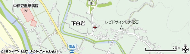 静岡県伊豆市下白岩552周辺の地図