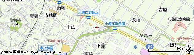 愛知県刈谷市小垣江町永田6周辺の地図