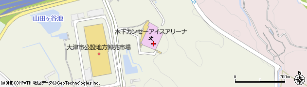 滋賀県大津市瀬田大江町周辺の地図
