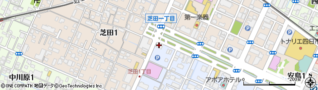 三重リース株式会社四日市支店周辺の地図