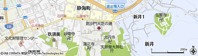 玖須美温泉会館周辺の地図