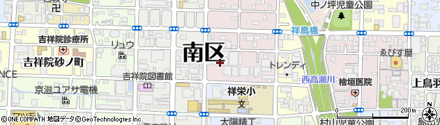 京都サービス株式会社　吉祥院工場周辺の地図
