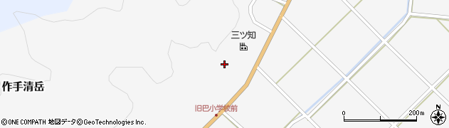 愛知県新城市作手清岳（ドンボリ）周辺の地図