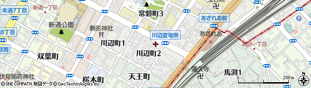 株式会社ベルテクノ　建築設備営業部静岡営業所周辺の地図