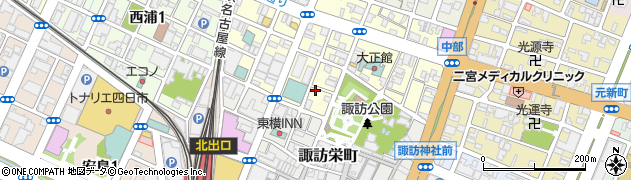 焼肉桜坂周辺の地図