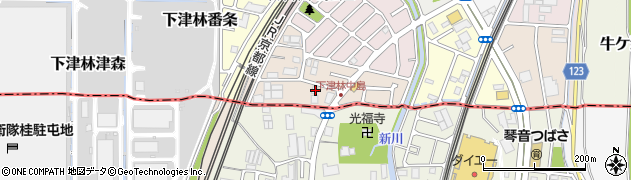 京都府京都市西京区下津林南中島町98周辺の地図
