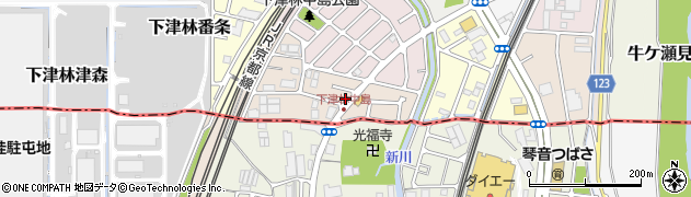 京都府京都市西京区下津林南中島町67周辺の地図