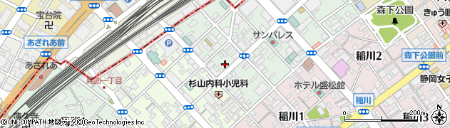 北陽電機株式会社静岡営業所周辺の地図