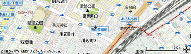 お仏壇の静岡物産商会周辺の地図