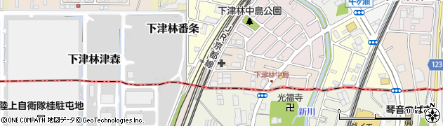 京都府京都市西京区下津林南中島町35周辺の地図