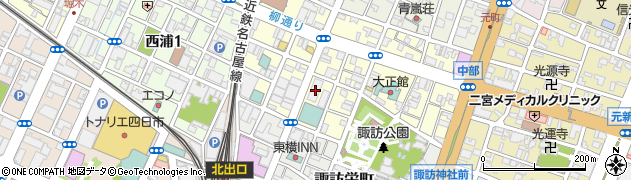 株式会社三十三銀行　本店審査部管理課周辺の地図