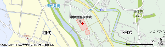 JA静岡厚生連中伊豆温泉病院周辺の地図