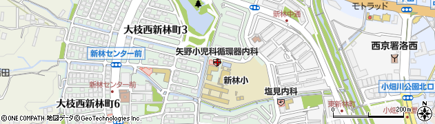 矢野小児科循環器内科医院周辺の地図