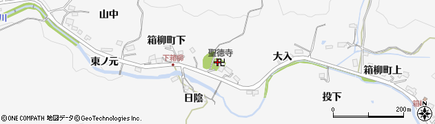 聖徳寺周辺の地図