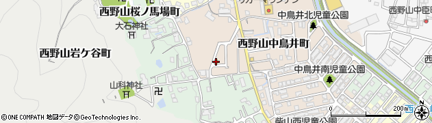 中鳥井公園周辺の地図