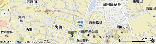 セブンイレブン知多岡田西店周辺の地図