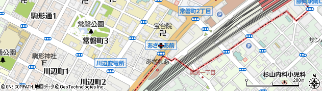 長田電機工業株式会社　静岡営業所周辺の地図