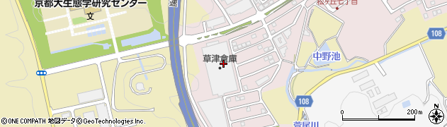 株式会社草津倉庫　大津営業所周辺の地図