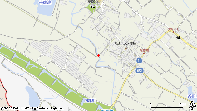 〒512-1105 三重県四日市市水沢町の地図