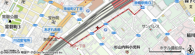 ジェイアール東海静岡開発株式会社　営業部周辺の地図