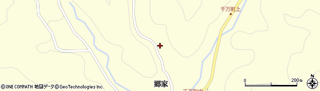 愛知県岡崎市千万町町入川周辺の地図