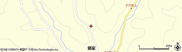 愛知県岡崎市千万町町（入川）周辺の地図