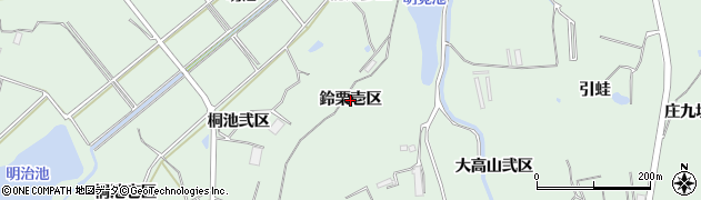 愛知県東浦町（知多郡）緒川（鈴栗壱区）周辺の地図