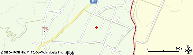 兵庫県加東市平木374周辺の地図
