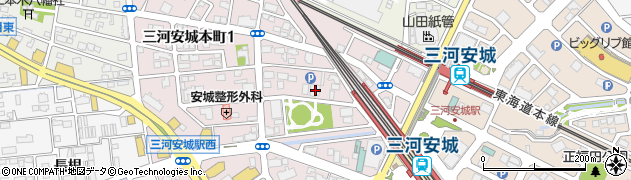 ニチイ　ケアセンター三河安城周辺の地図