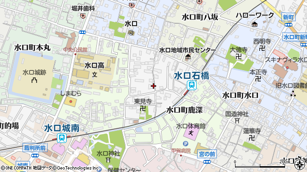 〒528-0021 滋賀県甲賀市水口町八光の地図