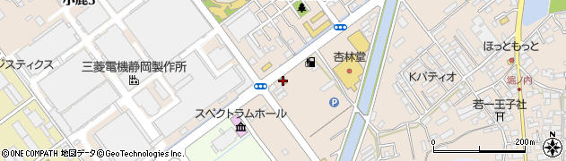 なか卯静岡小鹿店周辺の地図