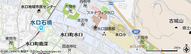 滋賀県甲賀市水口町本町周辺の地図