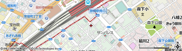 株式会社三和テッキ　静岡営業所周辺の地図
