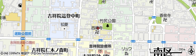 京都府京都市南区吉祥院菅原町周辺の地図