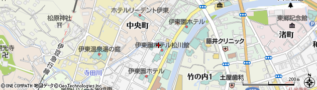 伊東園ホテル松川館周辺の地図