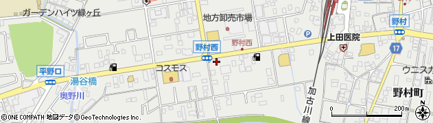 ａｕショップ西脇店周辺の地図