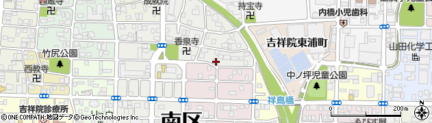 京都府京都市南区吉祥院高畑町69周辺の地図
